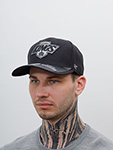 Бейсболка 47 BRAND арт. HVIN-CLZOE08WBP Los Angeles Kings NHL (черный)